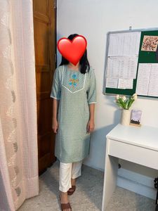 Kurti Combo | Embroidered Kurta | Cotton Ethnic