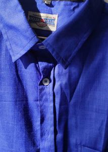 Blue Long Sleeve Button Down