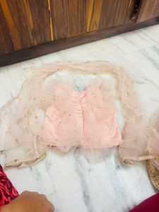 Pink Embellished Lehenga Choli