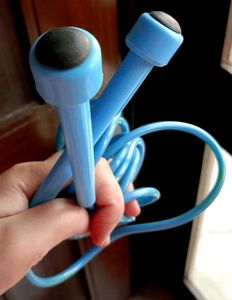 Blue Skipping Rope