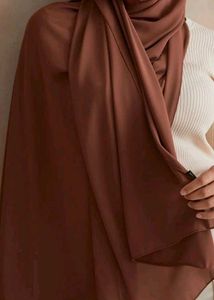 Elegant Brown Hijab