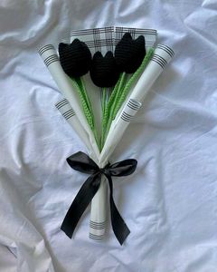 Crochet Tulip Bouquet