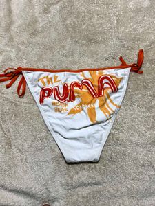 puma Tie-Up Bikini Bottom