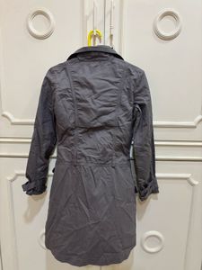Stylish Grey Trench Coat