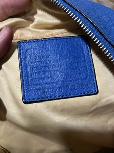 Coach Blue Leather Satchel