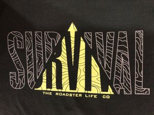 Black &#39;Survival&#39; Hoodie