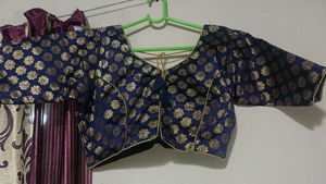 Navy Blue Blouse