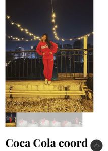 Coca-cola Comfortable Co-ord!