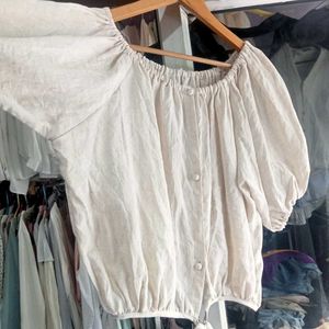 Linen Off Shoulder