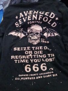 Goth Black Oversized Full Sleeve Pullover Tee