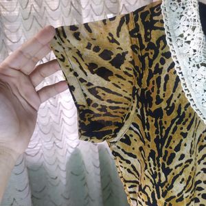 Tiger Print Top