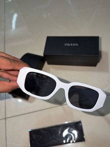 Prada White Sunglasses