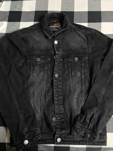High Star Black Denim Jacket