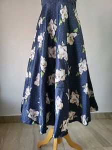Floral Print Fit &amp; Flare Dress
