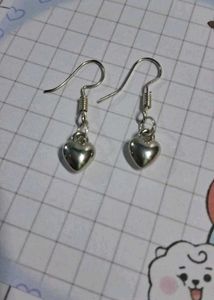 Heart Drop Earrings