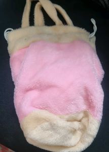 Cute Plush Bear Pouch