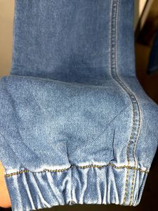 Blue Denim Joggers