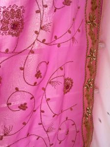 Satin Georgette Mixed Cloth