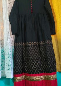 Elegant Black Tunic Top