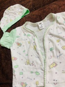 cute green set for baby boy