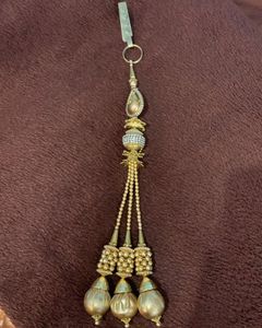 Gold Tassel Bag Charm