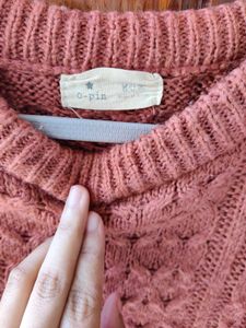 Rust Brown Sweater