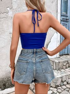 Sweetheart Neck Crop Top
