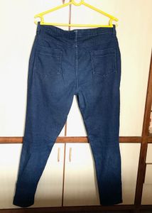 Bare Denim Navy Blue Jeans For Women