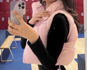 Pink Puffer Vest