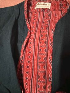 Fabindia Cotton Jacket In Good Condition