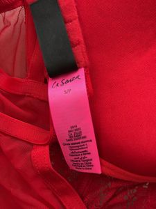 La senza Red Bodysuit Size s