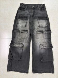 Gray Cargo Jeans🥰 ( no flaw )