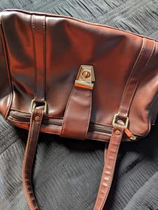 CHOCOLATE BROWN BAG