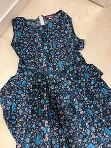 Floral Print Jumpsuit