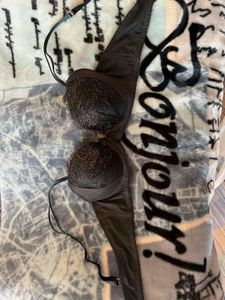 Elegant Black Lace Bra