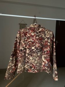 TAPESTRY Orange FLORAL JACKET 🍊