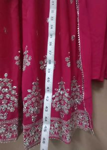 Rose Pink Nayra Party Wear Suit