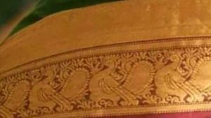 Elegant Green Saree