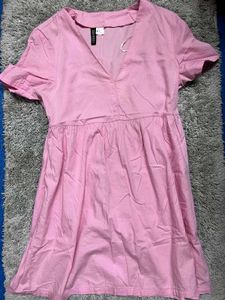 H&amp;M Divided Pink Mini Dress