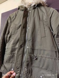Olive Green Winter Coat
