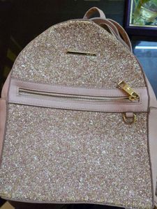 ALDO Powder PINK SHIMMERY SMALL backpack