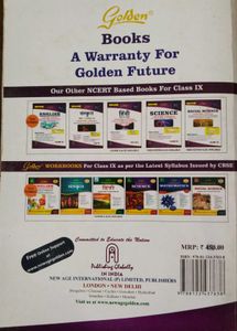 Golden Mathematics Class IX - NCERT/CBSE
