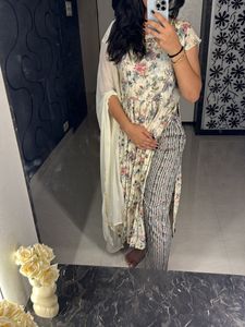 S4u Kurti Set With Pants And Duppata