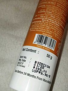 The Derma Co. Sunscreen SPF 50 Two Time Used Only