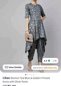 Dhoti Kurta Set Libas/Anouk/Sangria