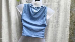 CUTE SKY BLUE TOP
