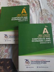 Corporate And Economic Laws Module 1 &amp;2