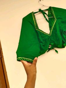 Green Rajputi Poshak