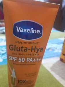 Vaseline SPF 50 Sunscreen