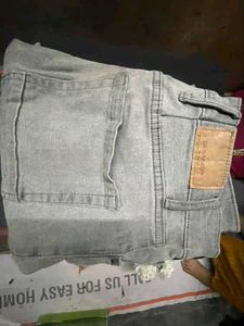 Gray Denim Jeans